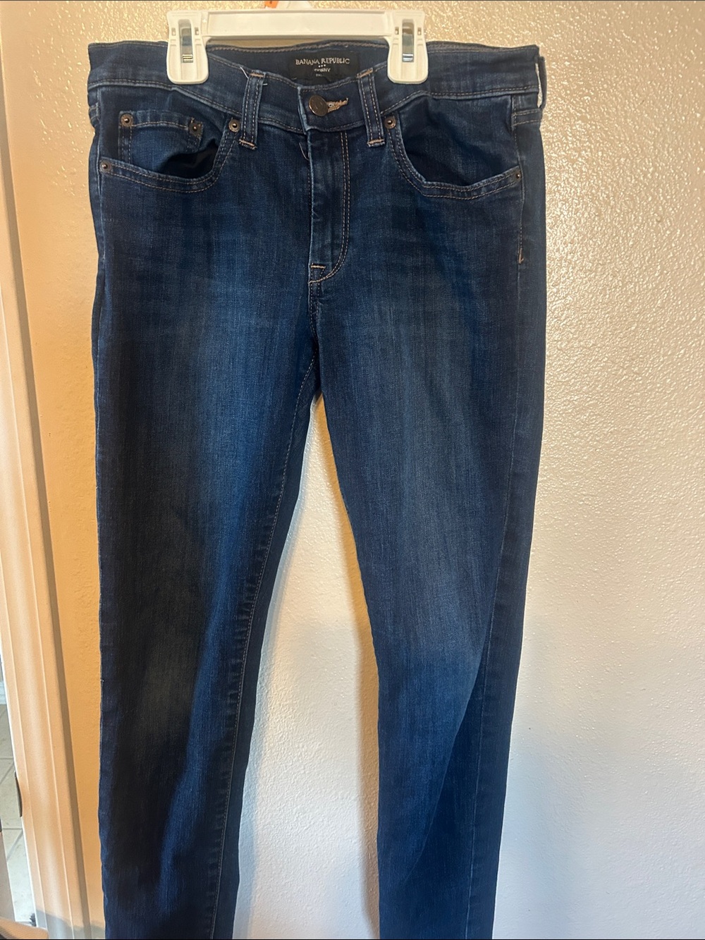Banana Republic Women’s Skinny Jeans in Deep Indigo